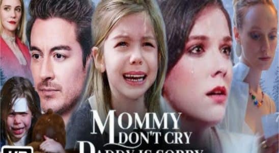 Mom, don't cry, dad is sorry